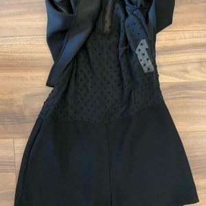 Zara black romper.